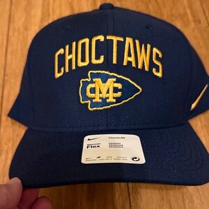 Nike Classic Blue and Yellow Baseball Fitted Hat  Choctaws